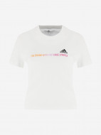 Футболка женская adidas Gradient Logo — фото №4