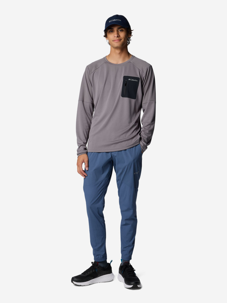 Свитшот мужской Columbia Tech Knit Long Sleeve Crew — фото №4