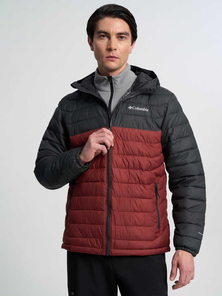 Columbia Powder Lite II Hooded Jacket ерлер жылы курткасы