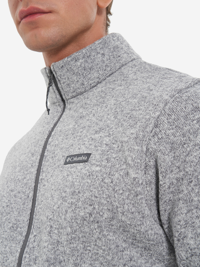Джемпер флисовый мужской Columbia Alto Pass Full Zip Fleece — фото №5