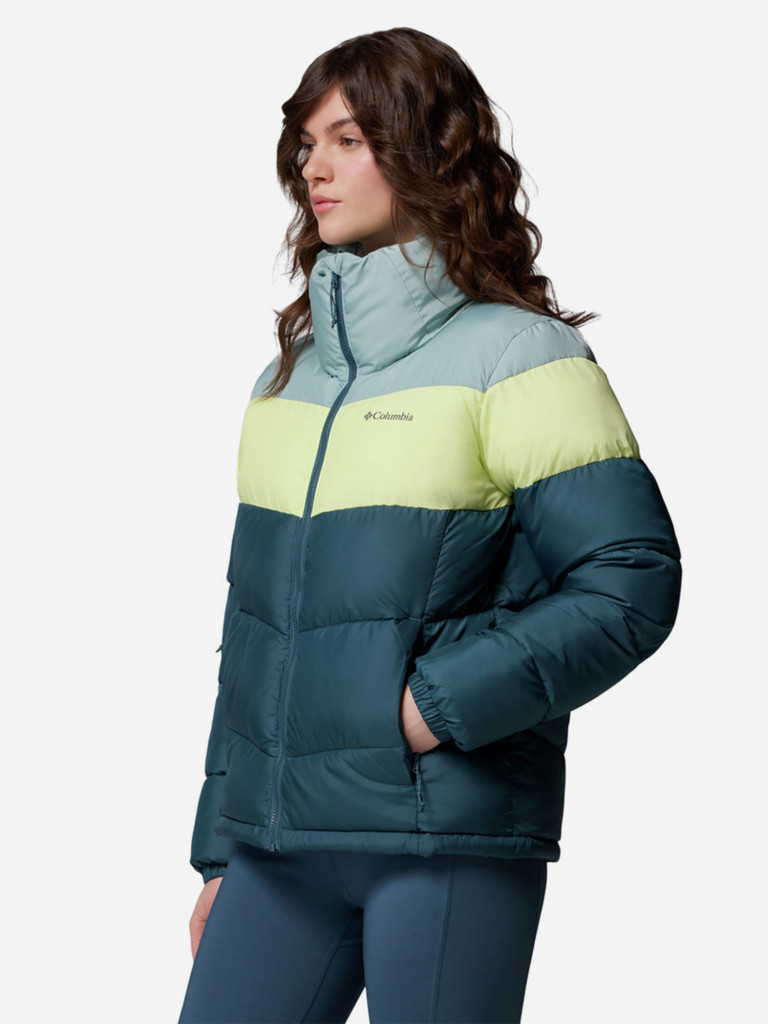 Куртка утепленная женская Columbia Puffect II Colorblock Jacket — фото №6