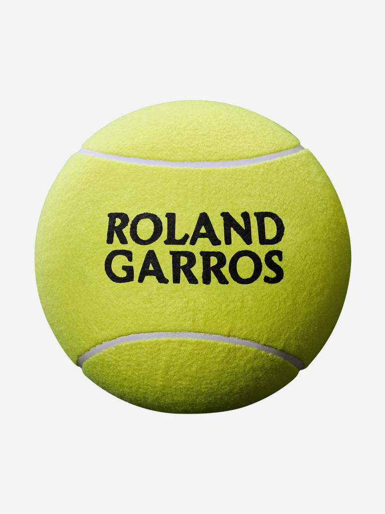 Мяч сувенирный Wilson Roland Garros 5 Mini Jumbo Ye Defl — фото №2