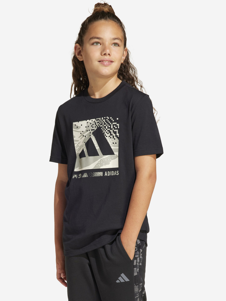 Футболка для мальчиков adidas Camo Logo
