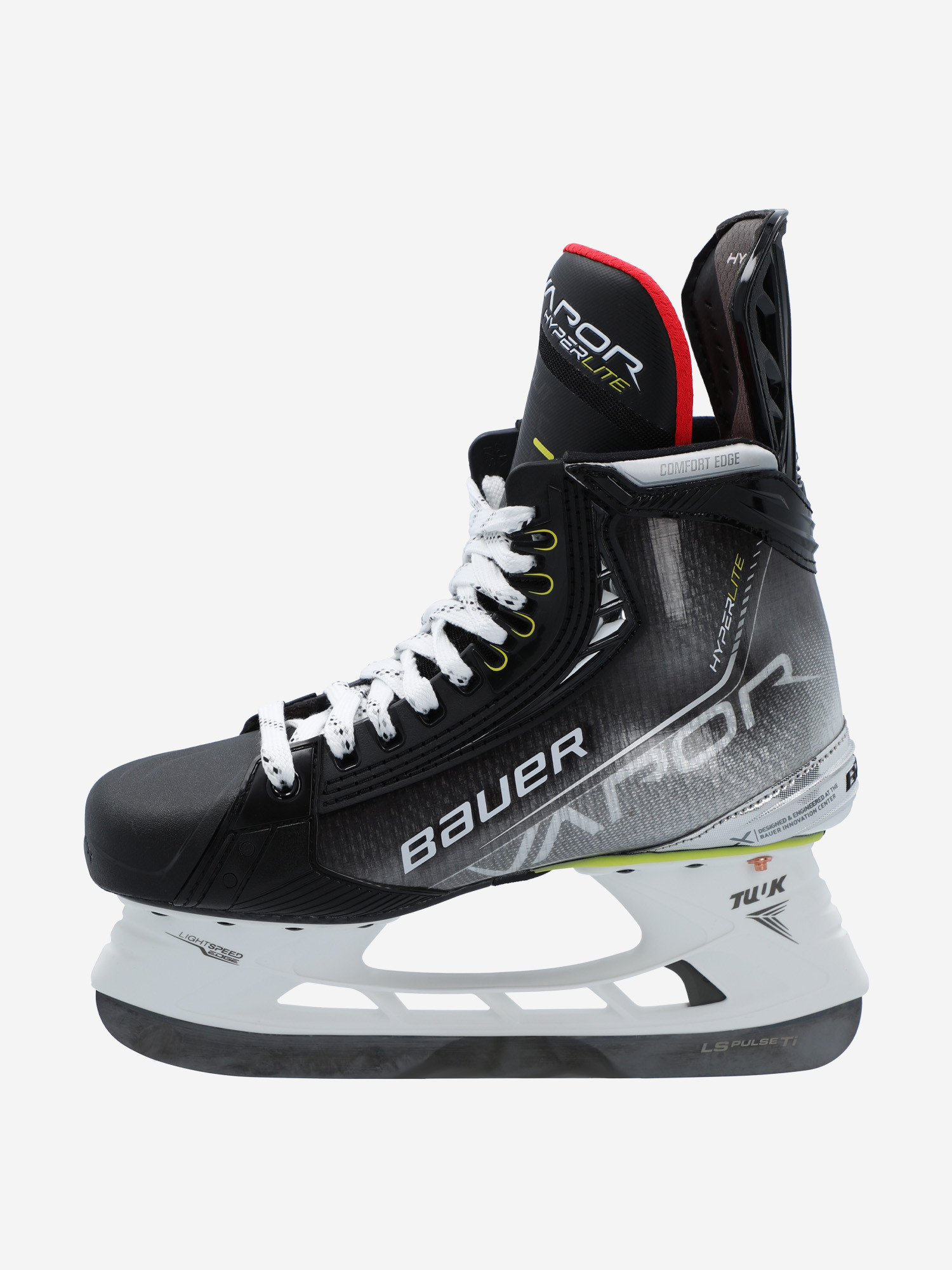 Bauer hyperlite int. Bauer Vapor Hyperlite. Bauer Hyperlite коньки. Коньки хоккейные Bauer Vapor Hyperlite. Bauer Hyperlite 2 коньки.