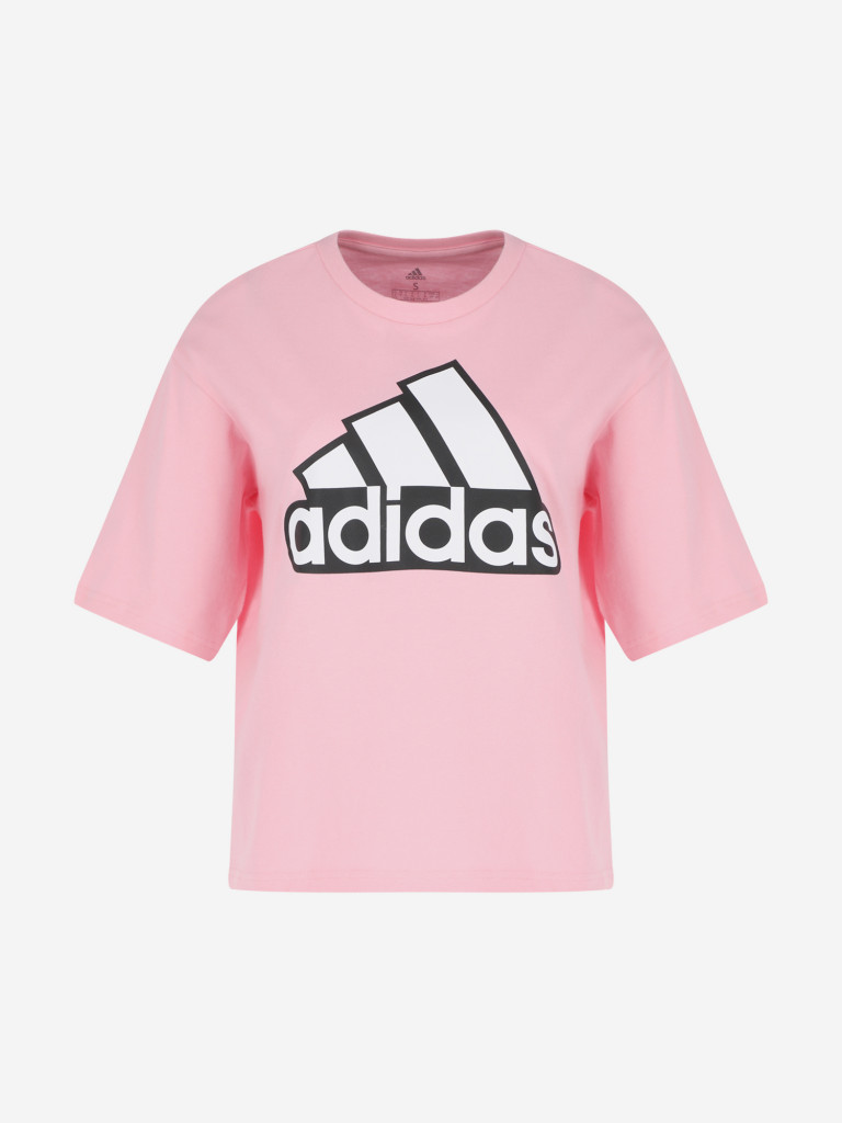 Футболка женская adidas Essentials Logo Cropped — фото №4