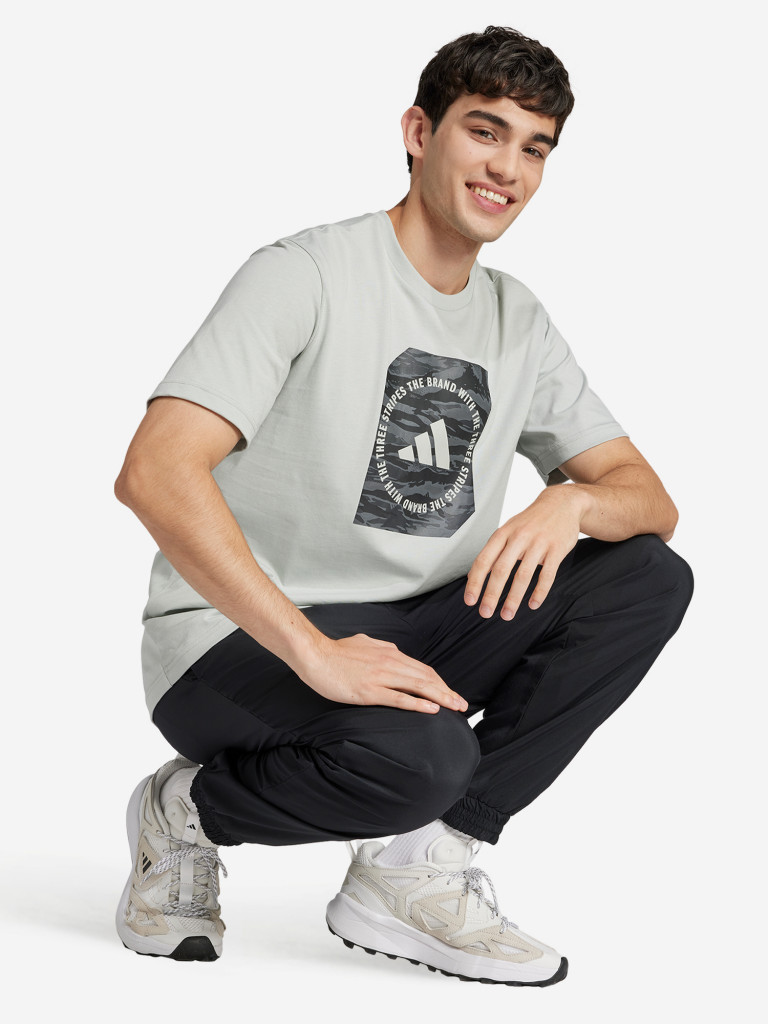 adidas ерлер футболкасы — фото №3