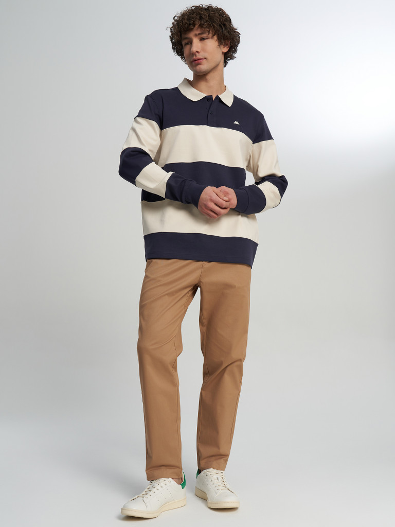 Robe di Kappa ұзын жеңді ерлер полосы — фото №5