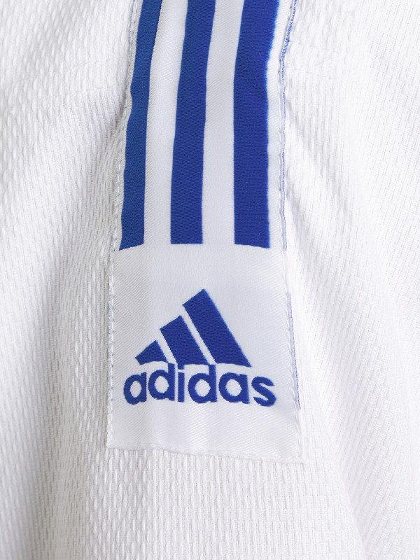 Пояс дзюдо adidas синий Elite