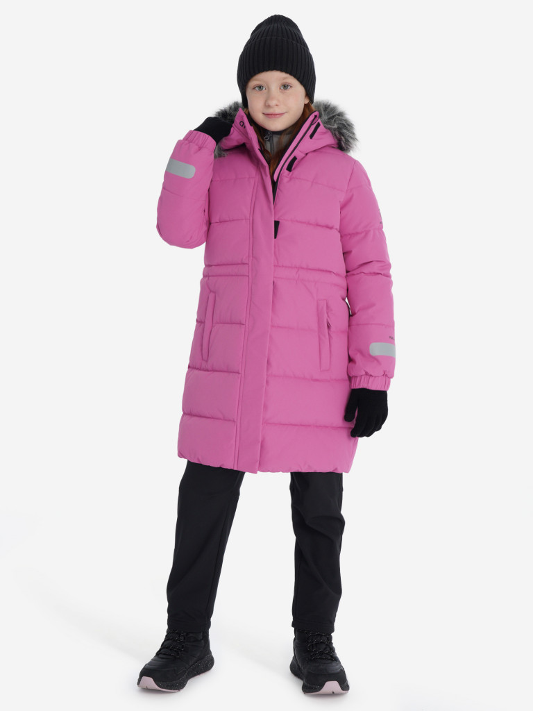 Пальто утепленное для девочек Northland — фото №4
