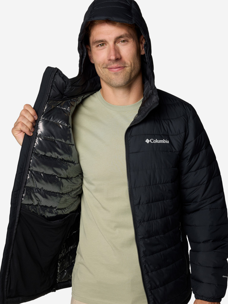 Куртка утепленная мужская Columbia Powder Lite II Hooded Jacket — фото №7