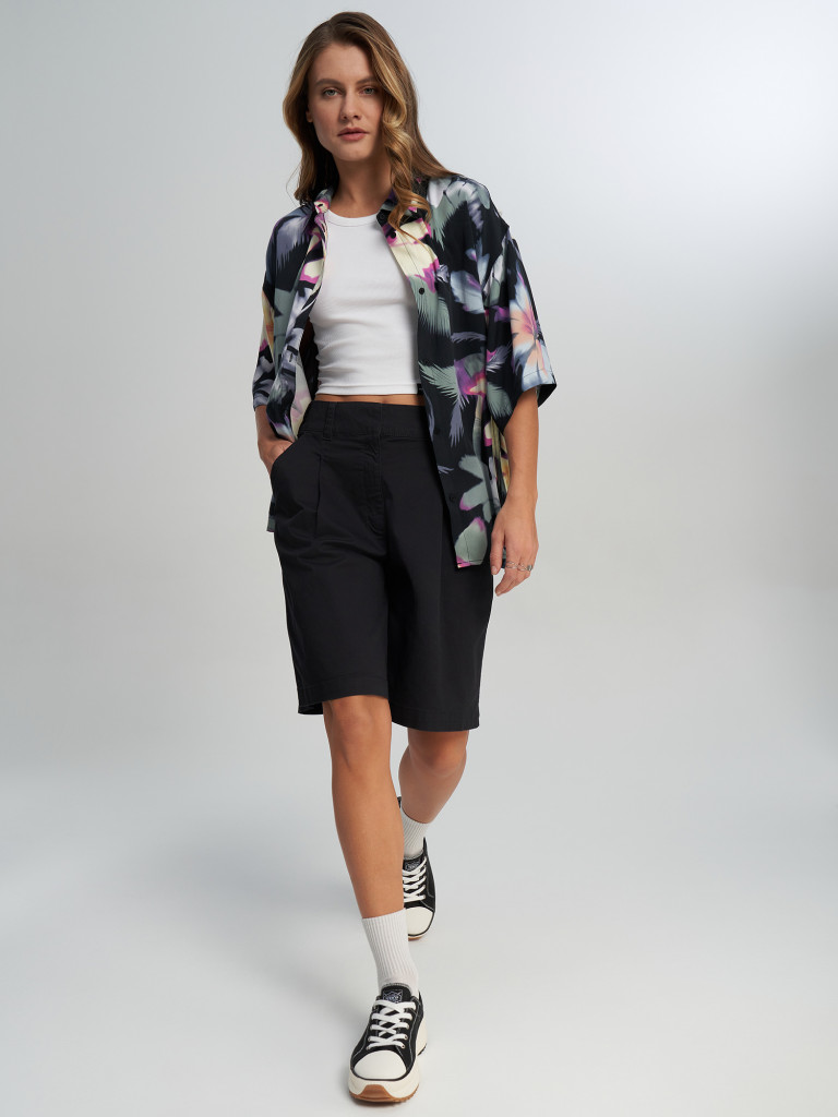 Рубашка с коротким рукавом женская оверсайз Termit — фото №4