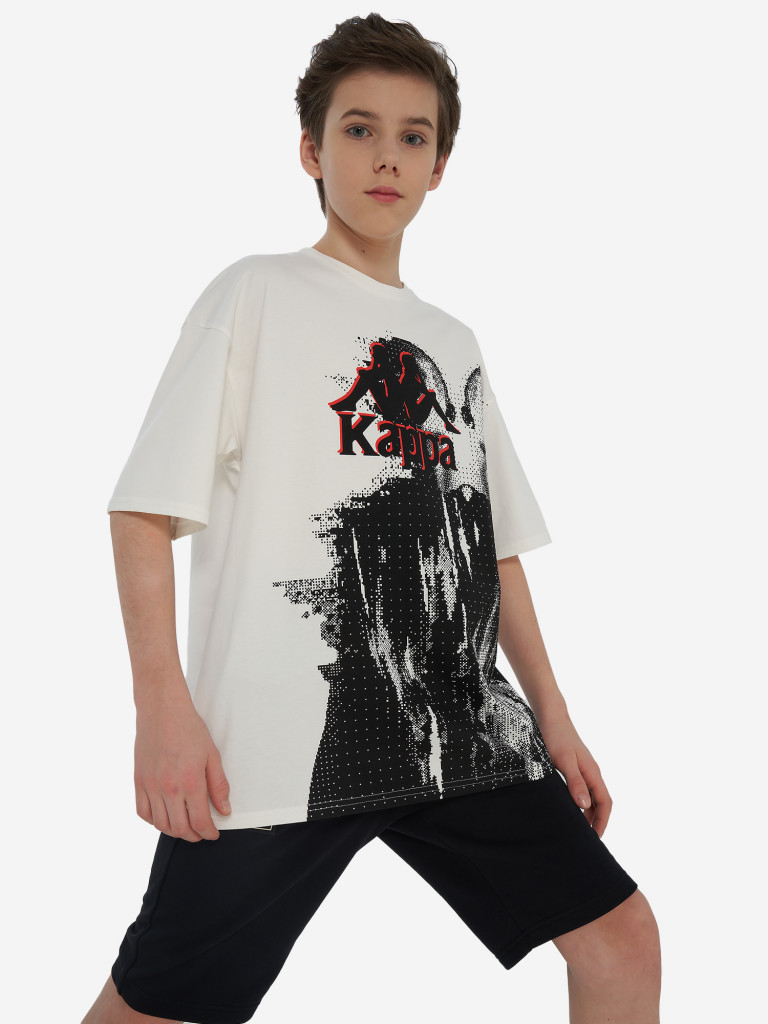 Kappa оверсайз ұлдарға арналған футболкасы — фото №8