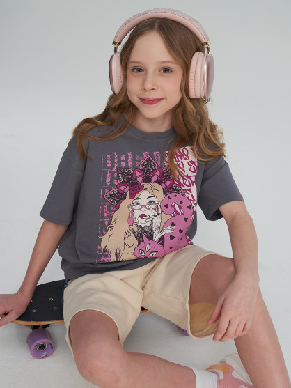 Футболка для девочек Demix