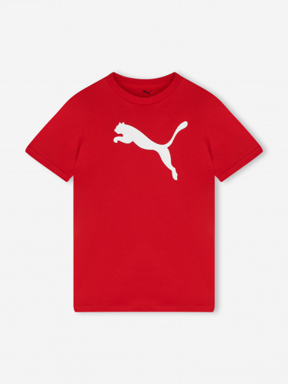 PUMA Ess Cat Logo ұлдарға арналған футболкасы