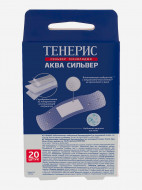 Бактерицидный лейкопластырь TENERIS AQUA Silver с ионами серебра на прозрачной полимерной основе, 20 шт — фото №2