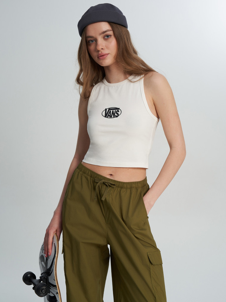 Майка женская Vans Oval Logo Tank — фото №2
