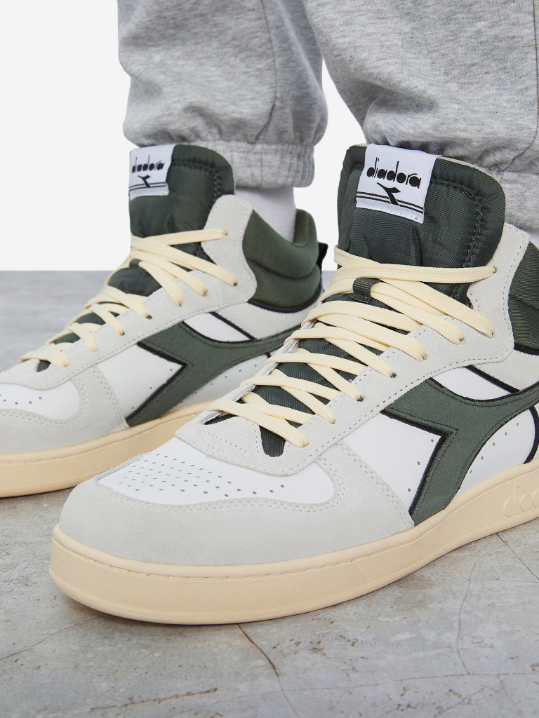 Кеды мужские Diadora Magic Basket Demi Cut Suede Leather — фото №8