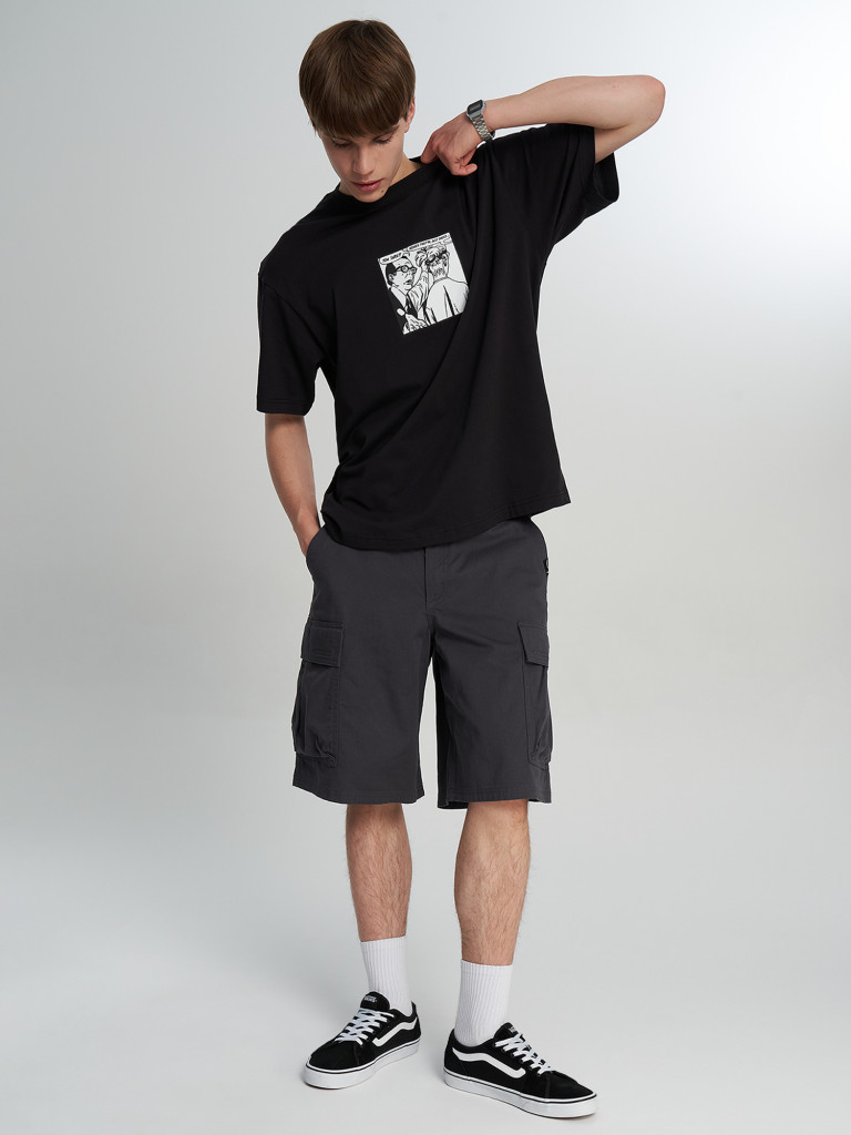 Vans They Are Just Shoes Loose SS ерлер футболкасы — фото №4