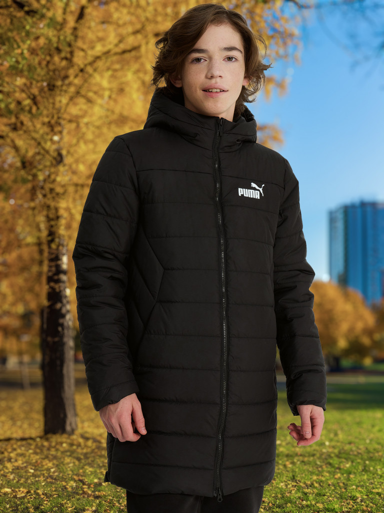 PUMA ESS Hooded Padded ұлдарға арналған жылы курткасы