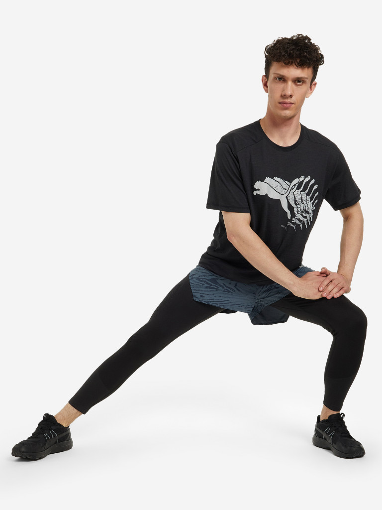 Футболка мужская PUMA Run Logo — фото №3
