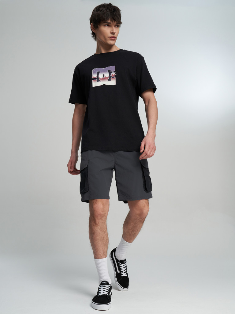 DC Shoes Metallic Star ерлер футболкасы — фото №4