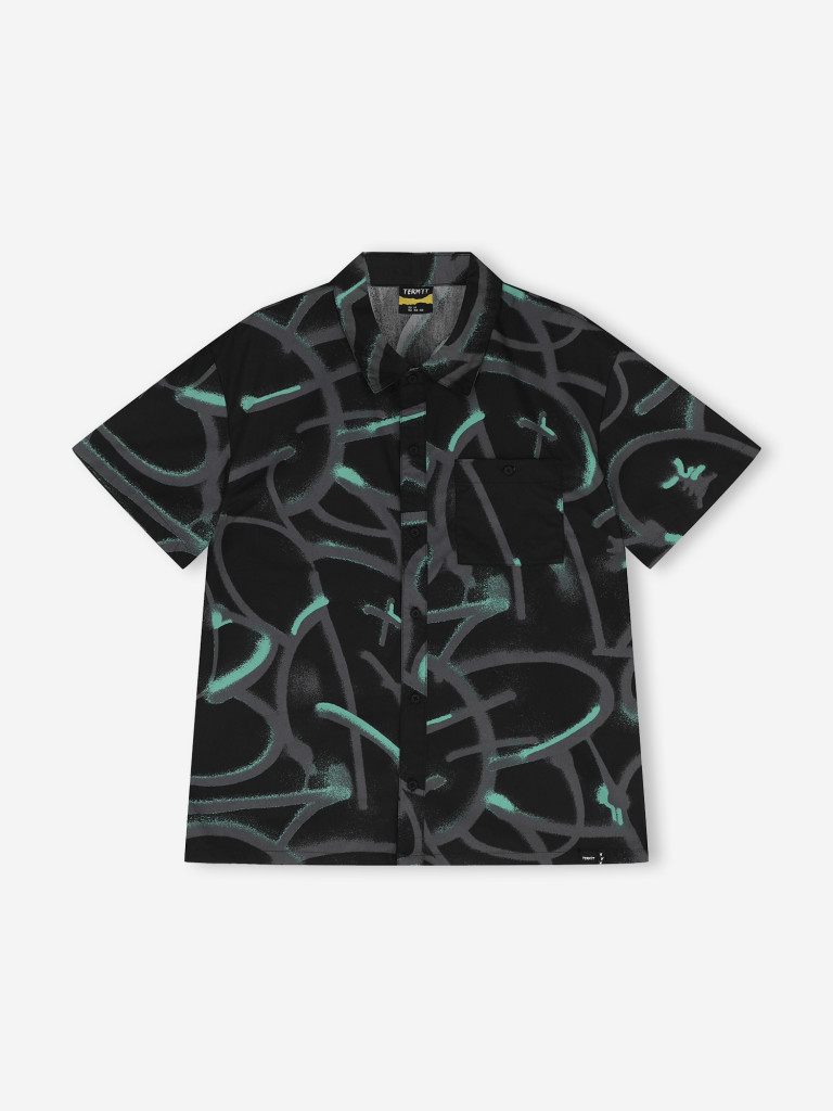 Рубашка с коротким рукавом мужская оверсайз Termit — фото №11