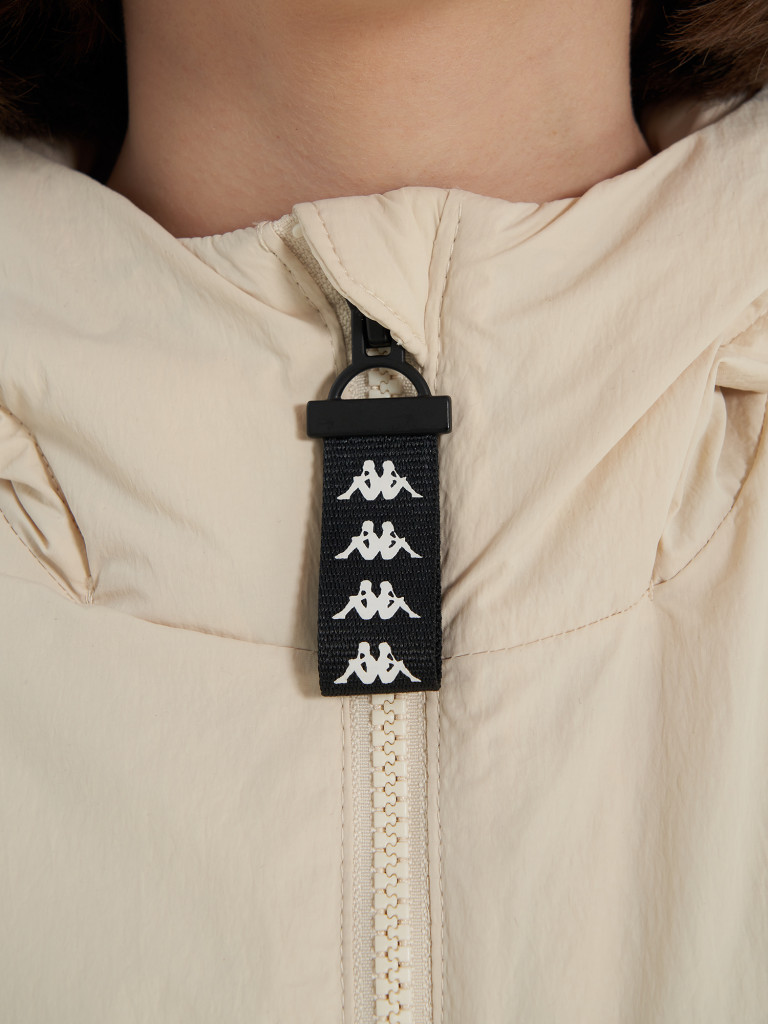 Куртка утепленная для девочек оверсайз Kappa — фото №8