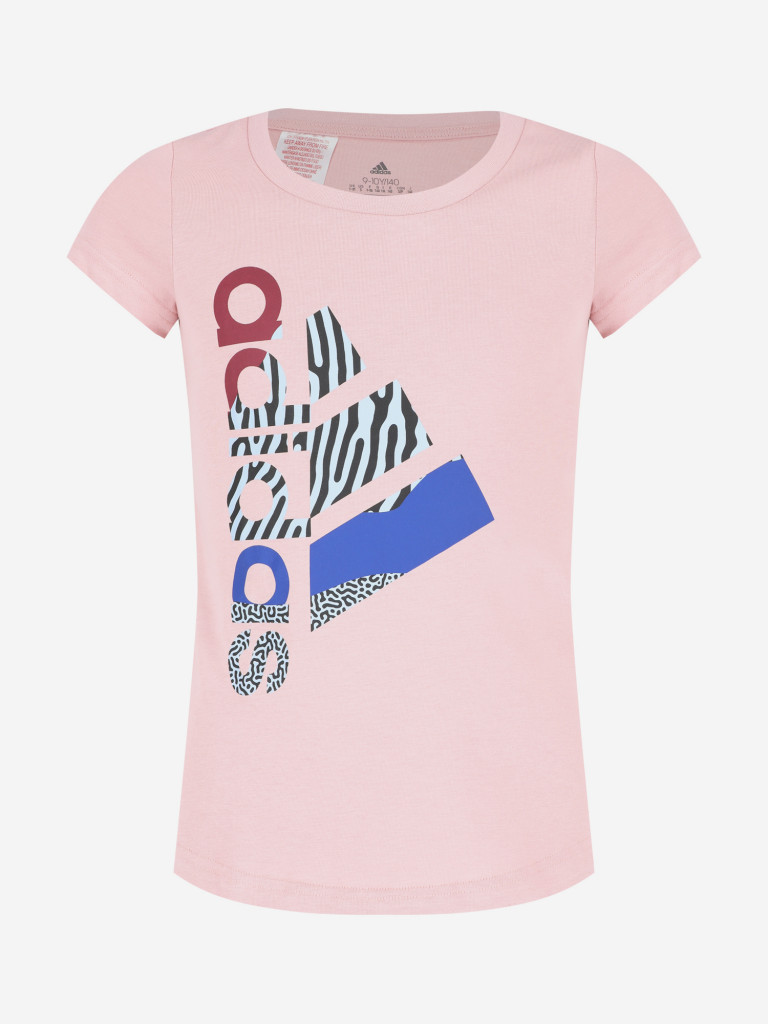 Футболка для девочек adidas Power Graphic — фото №5