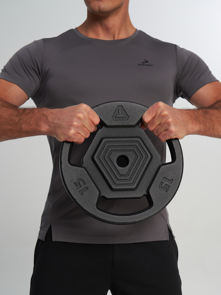 Диск чугунный Torneo WP-15 CI, 15 кг — фото №4