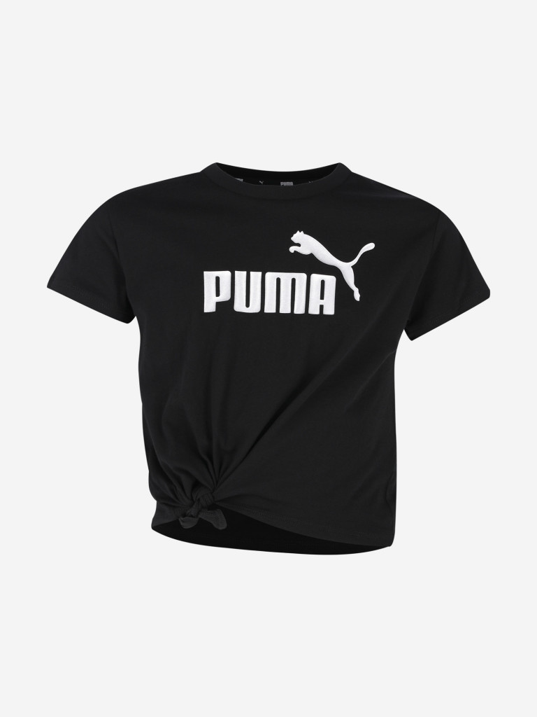 Футболка для девочек PUMA Ess+ Logo Knotted — фото №5