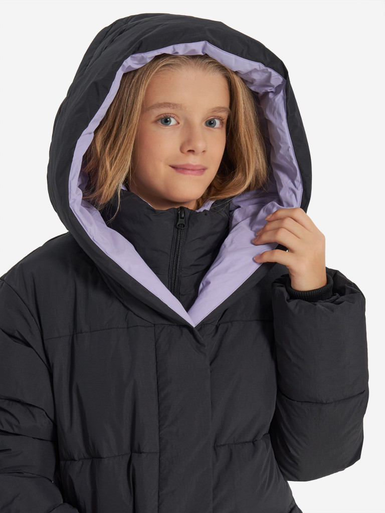 Пальто утепленное для девочек Oldos! — фото №7