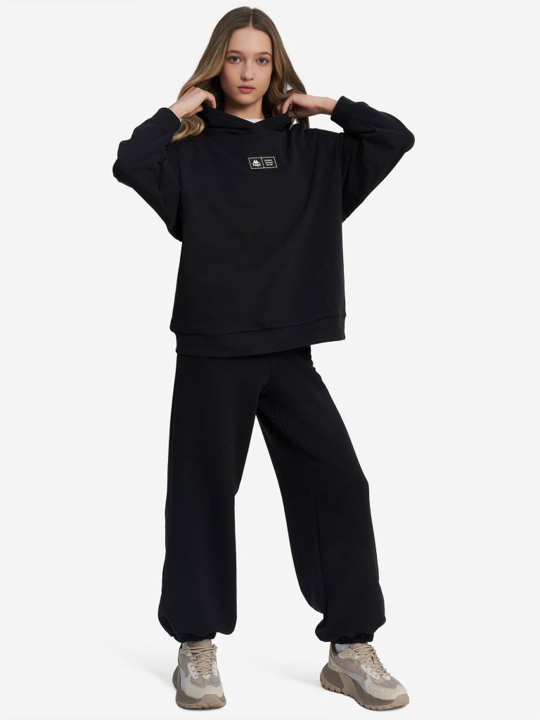 Худи для девочек оверсайз Kappa — фото №5