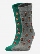 Носки Columbia Santa And Deer, 2 пары