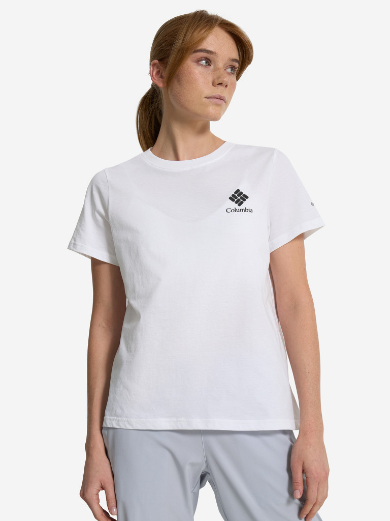 Футболка женская Columbia Rolling Bend Graphic Ss