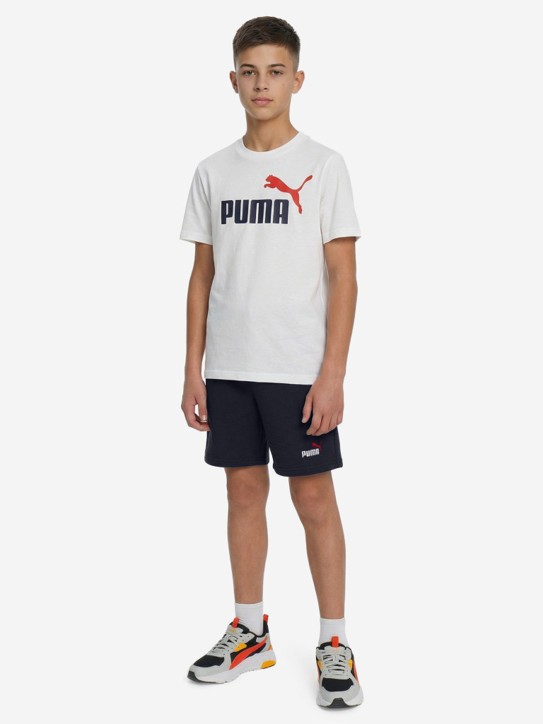 Шорты для мальчиков PUMA Ess 2 Color No.1 Logo — фото №4