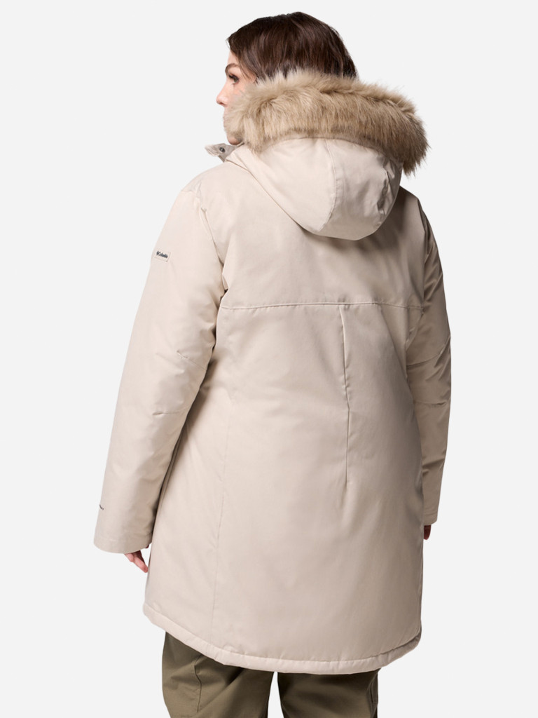 Куртка утепленная женская Columbia Suttle Mountain Long Insulated Jacket, Plus Size — фото №3