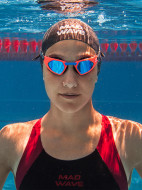 Очки для плавания Mad Wave X-Blade Mirror — фото №4