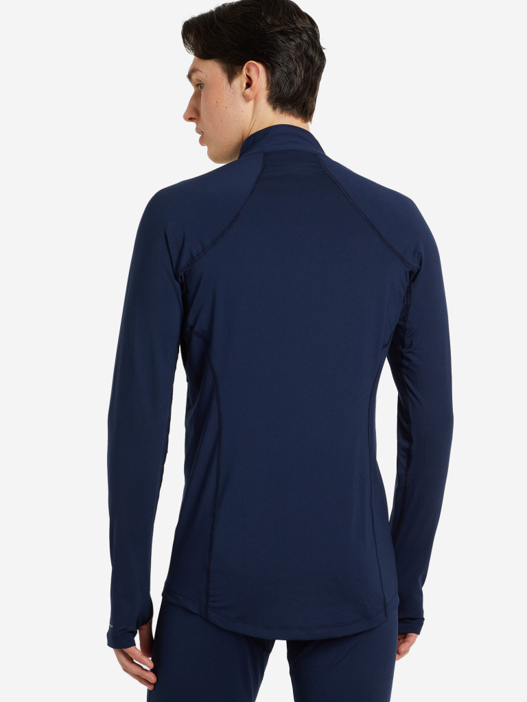 Термобелье верх мужское Columbia Midweight Stretch Long Sleeve Half Zip — фото №2