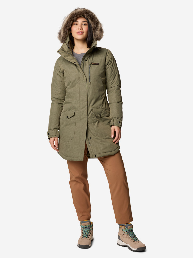 Куртка утепленная женская Columbia Suttle Mountain Long Insulated Jacket — фото №4