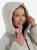 Пальто утепленное для девочек оверсайз Outventure — фото №6