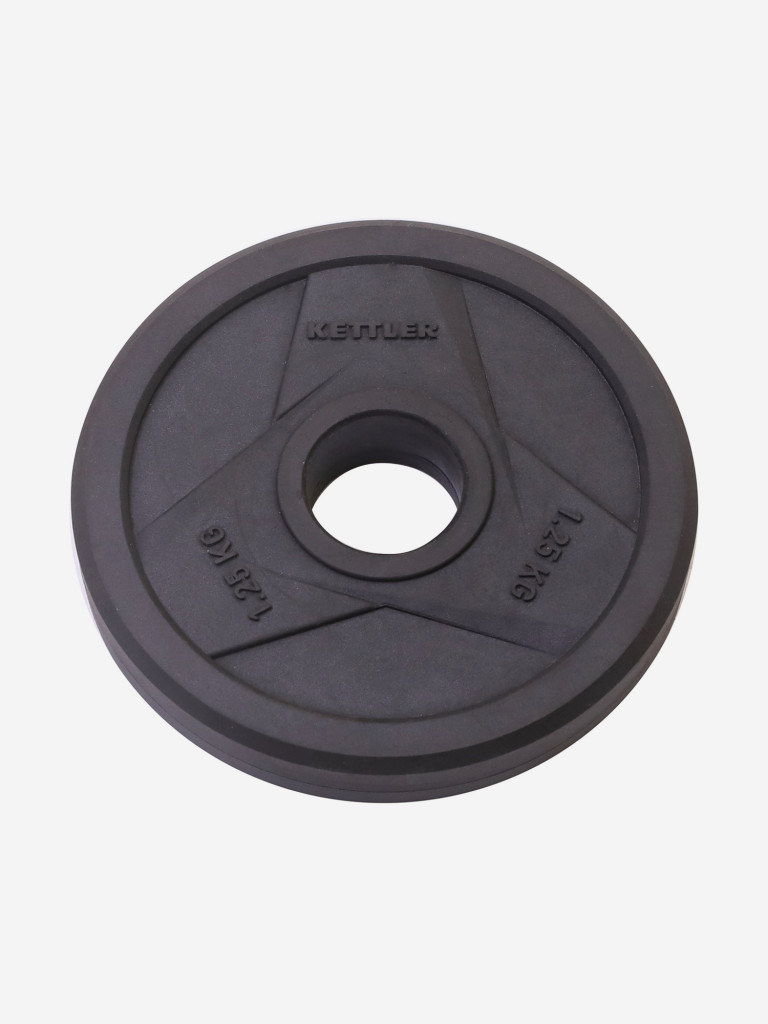 KETTLER резеңкеленген болат табақшасы, 1.25 кг