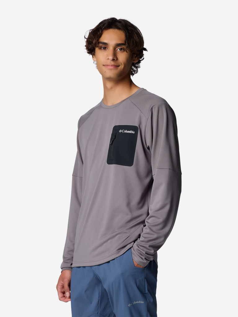 Свитшот мужской Columbia Tech Knit Long Sleeve Crew — фото №2