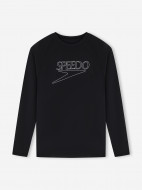 Speedo Logo Rash Guard ерлер рашгарды — фото №6