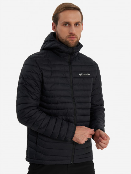 Куртка утепленная мужская Columbia Powder Pass Hooded Jacket