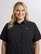 Columbia Brea Falls Woven SS әйелдер қысқа жеңді жейдесі, Plus Size — фото №6
