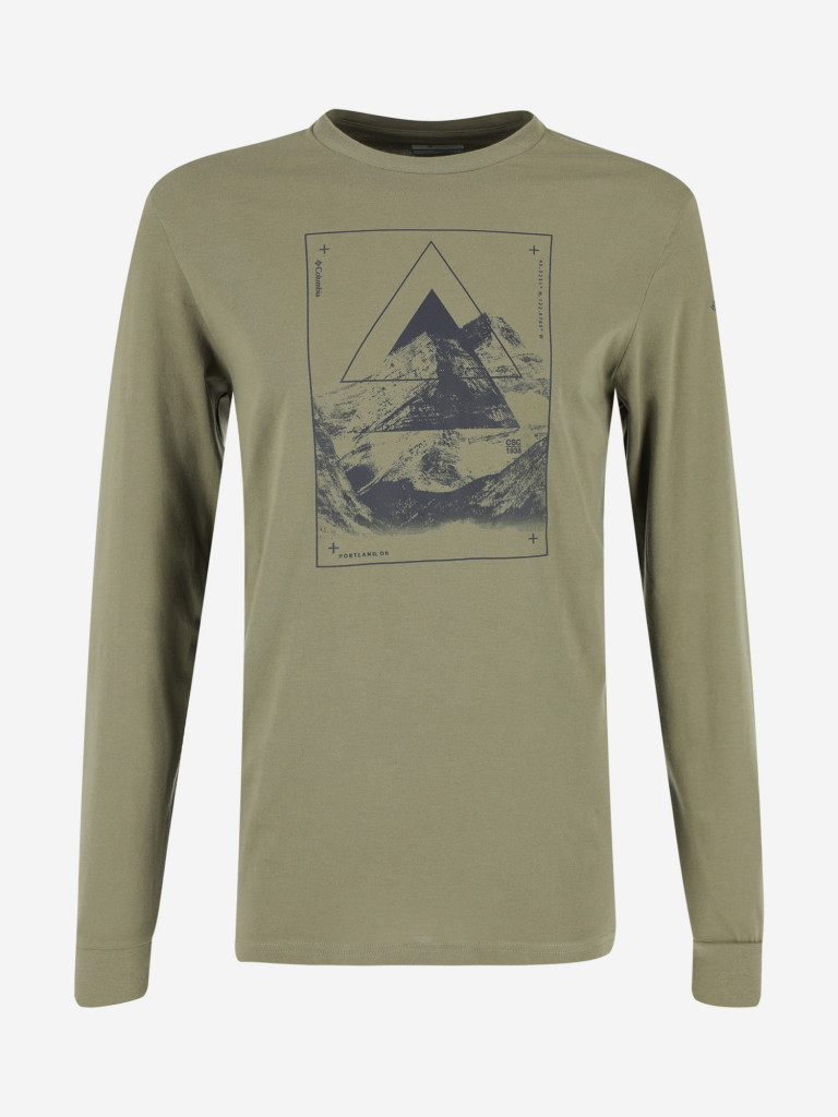 Лонгслив мужской Columbia Blue Reef LS Graphic Tee — фото №4