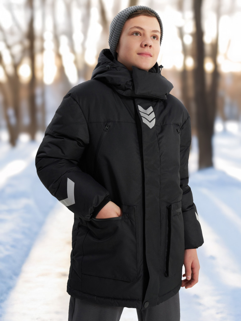 Oldos! ұлдарға арналған мамық курткасы