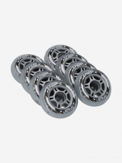 Набор колес для роликов FILA Wheels 76 мм, 82 A, 8 шт