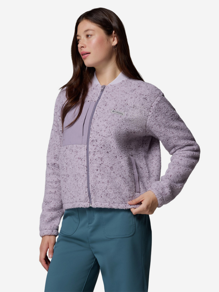 Джемпер флисовый женский Columbia Stellar Path Fleece Bomber Full Zip — фото №5