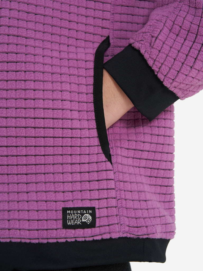 Свитшот женский Mountain Hardwear Summit Grid Big Grid Half Zip — фото №7
